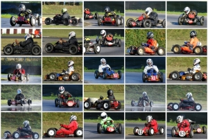 Bilder Fotos KCT Klasse Hochrad 125 ccm mit MZ Motoren Kartsport K-Wagen